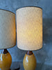 Pair of Mid Century Modern 1960s - 1970s Table Lamps w/ Shades