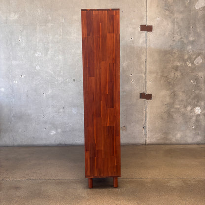 Jaime Wide Bookcase Acacia Wood