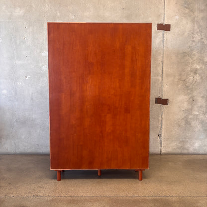 Jaime Wide Bookcase Acacia Wood