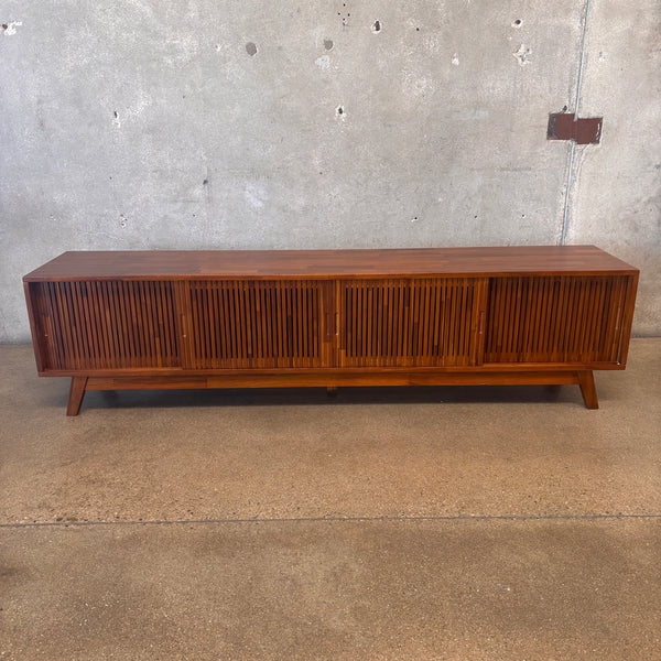 Burton TV Console Acadia Wood