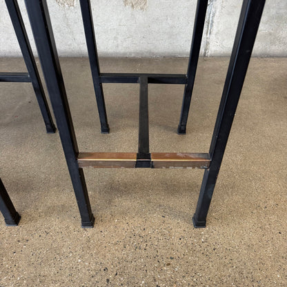 Set of Three Mid Century Barstools
