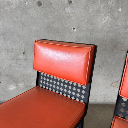 Set of Three Mid Century Barstools
