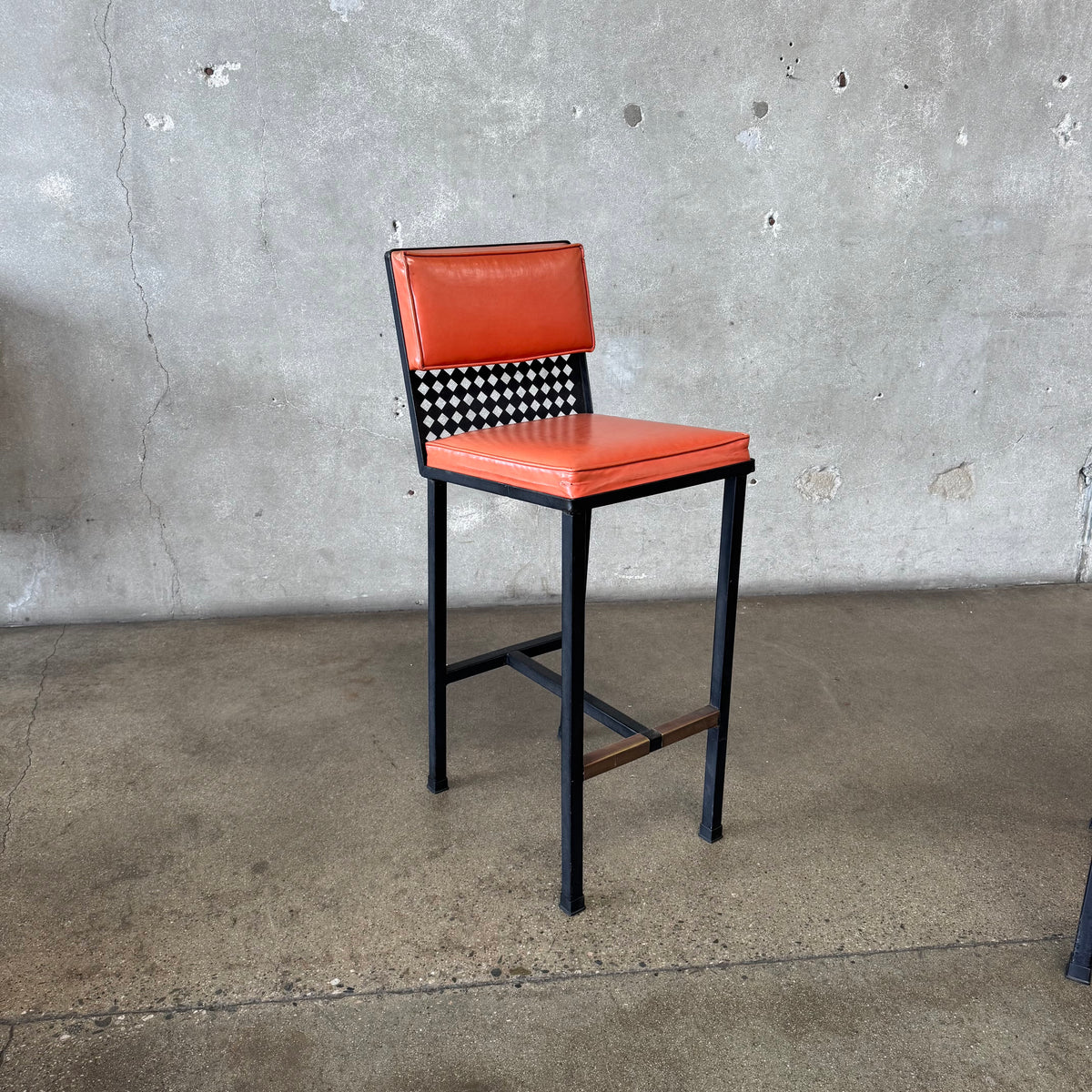 Set of Three Mid Century Barstools