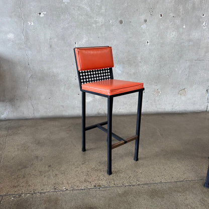 Set of Three Mid Century Barstools