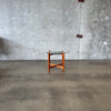 Teak & Glass Danish Side Table #1