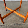 Teak & Glass Danish Side Table #1
