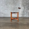 Teak & Glass Danish Side Table #2