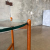 Teak & Glass Danish Side Table #2