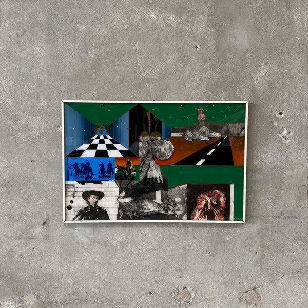 William T. Anderson Silkscreen on Acrylic