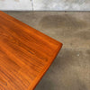 Danish Modern Teak Hidden Leaf Dining Table