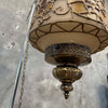 Vintage 1970s Hanging Swag Lamp