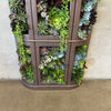 Custom Succulent Curio Cabinet