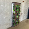 Custom Succulent Curio Cabinet