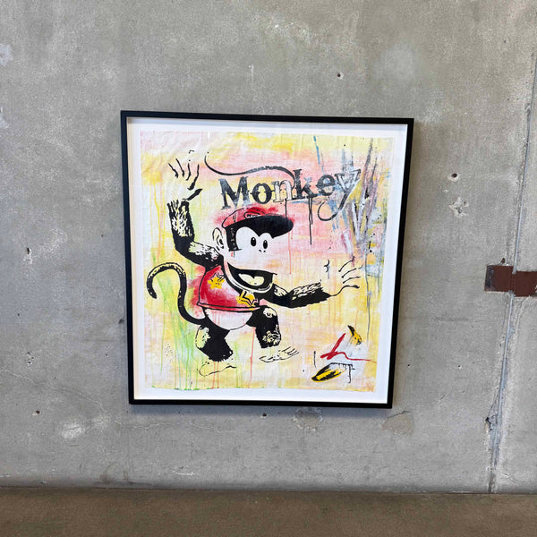 Diddy Kong Framed Art Work