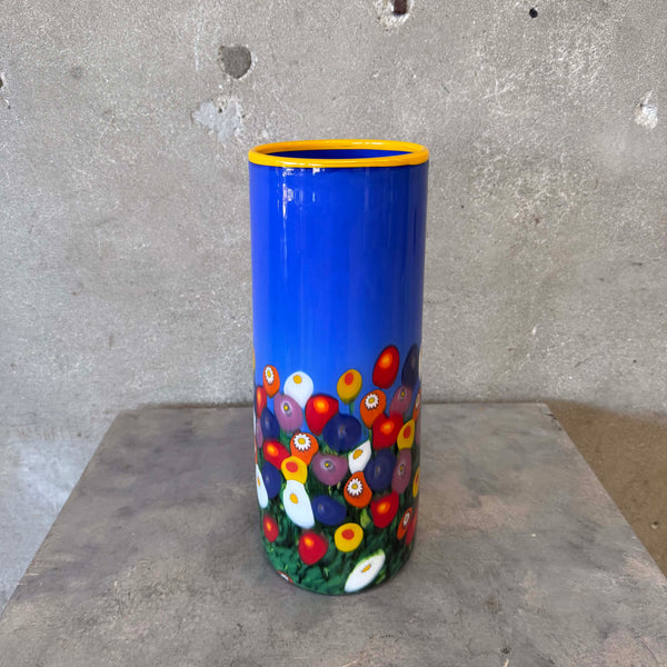 Mad Art 2003 Large Vase Artist Signed