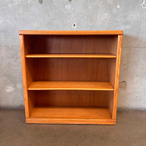 Vintage Oak Bookshelf w/ Adjustable Shelves #2