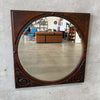 Antique Mirror w/ Decorative Etchings
