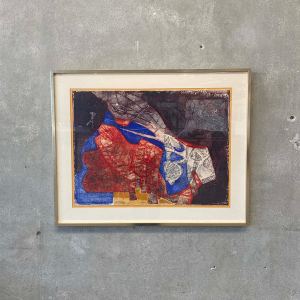 Mid Century Modern Serigraph Original