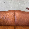 Nailhead + Leather Loveseat #2