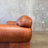 Nailhead + Leather Loveseat #2