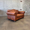 Nailhead + Leather Loveseat #2