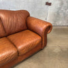 Nailhead + Leather Loveseat #2
