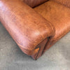 Nailhead + Leather Loveseat #2