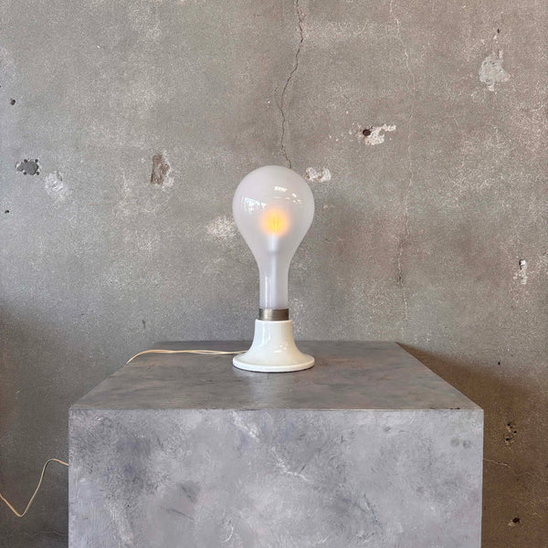 Vintage Pop Art Light Bulb Lamp