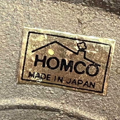 Pair of Brass HOMCO Candle Stick Holders Made in Japan