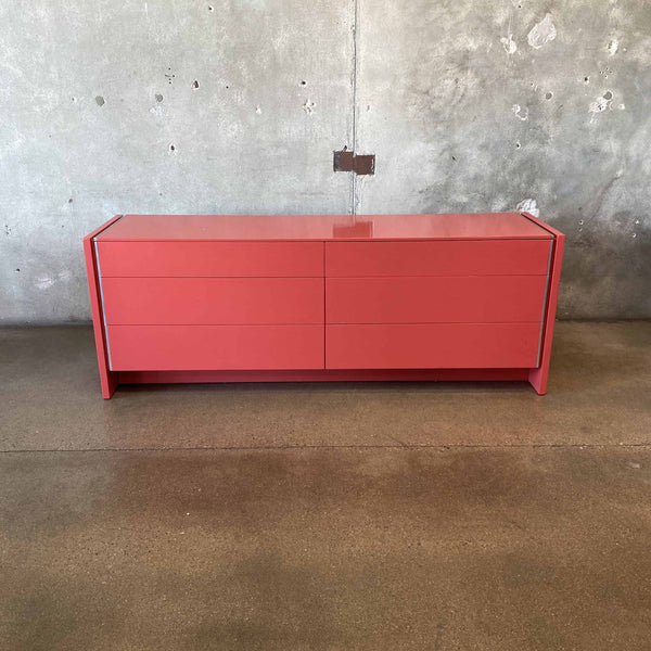 Post Modern 6-Drawer Dresser 1980s