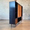 Mid Century Modern Credenza Cabinet by Lane Rosewood & Ebony