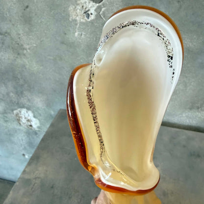 1960s Cased Empoli 24" Swung Vase