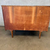 Mid Century Modern Three-Drawer Low Dresser w/ Original Mirror by Stanley