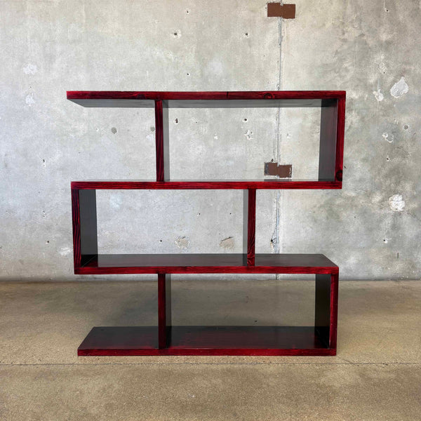 Vintage Solid Pine Bookshelf