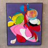 Benni Korzen Abstract Painting '23 (Purple)
