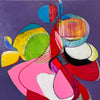 Benni Korzen Abstract Painting '23 (Purple)