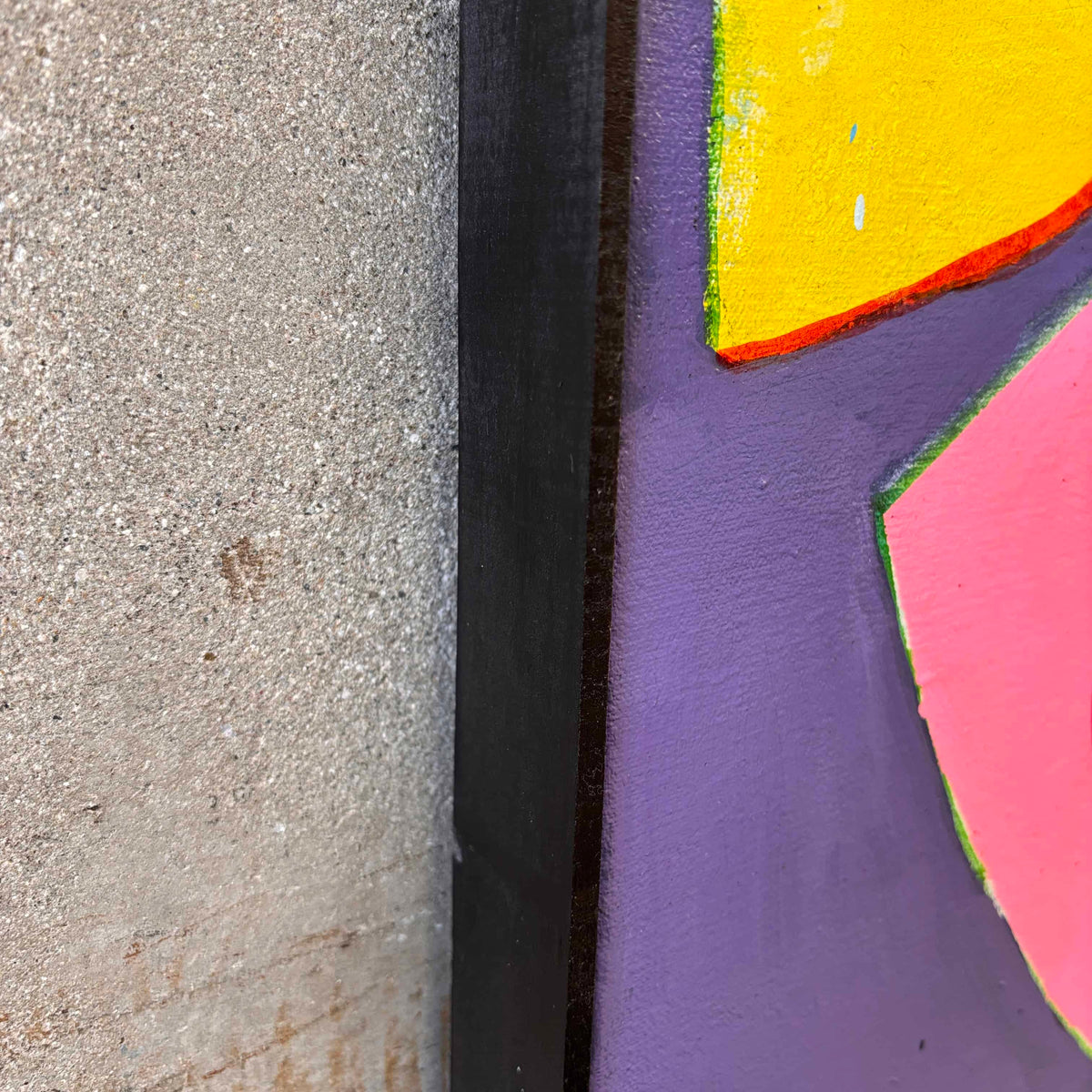 Benni Korzen Abstract Painting '23 (Purple)