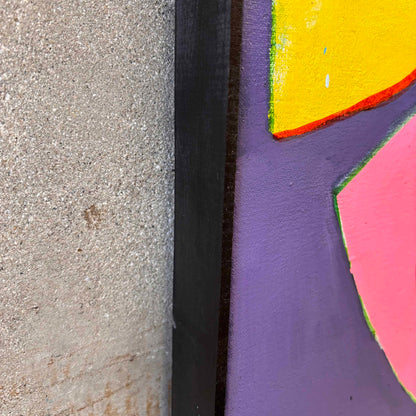 Benni Korzen Abstract Painting '23 (Purple)