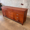 Mid Century Modern John Keal for Brown Saltman Walnut Dresser 1960's