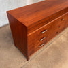 Mid Century Modern John Keal for Brown Saltman Walnut Dresser 1960's