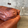 Stickley Leather Lounge Chair and Ottoman