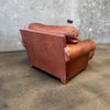 Stickley Leather Lounge Chair and Ottoman