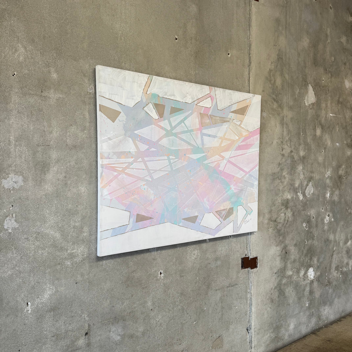 R. David Abstract Painting