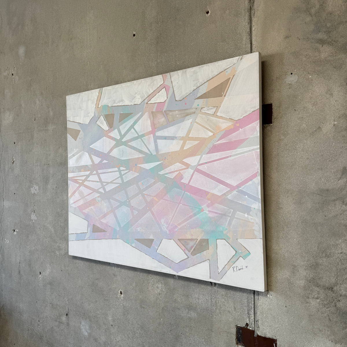 R. David Abstract Painting