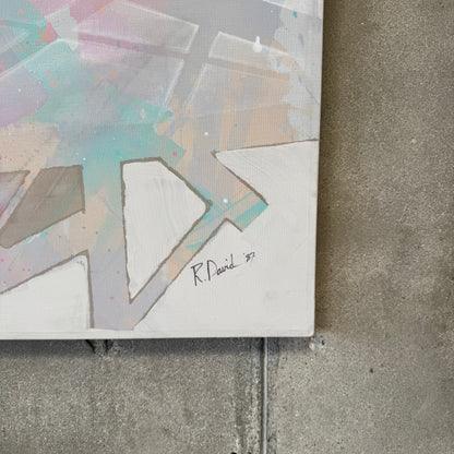 R. David Abstract Painting