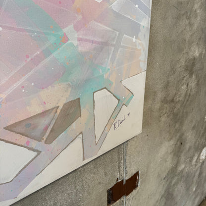 R. David Abstract Painting