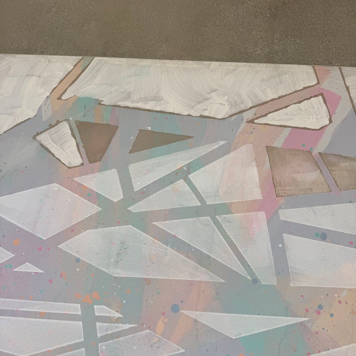 R. David Abstract Painting