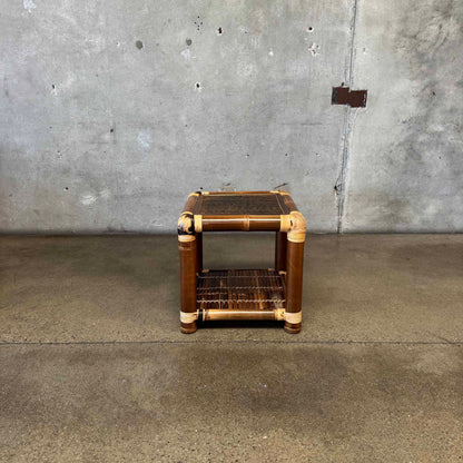 Rattan Side Table