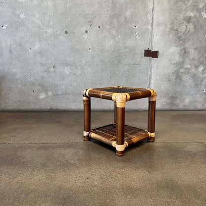 Rattan Side Table