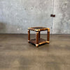 Rattan Side Table